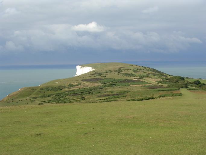 Tennyson Down, heading to the Needles