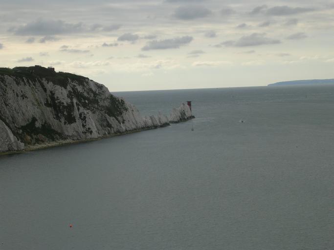 The Needles from Alum Bay