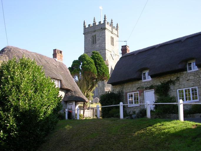 Godshill - the real scene