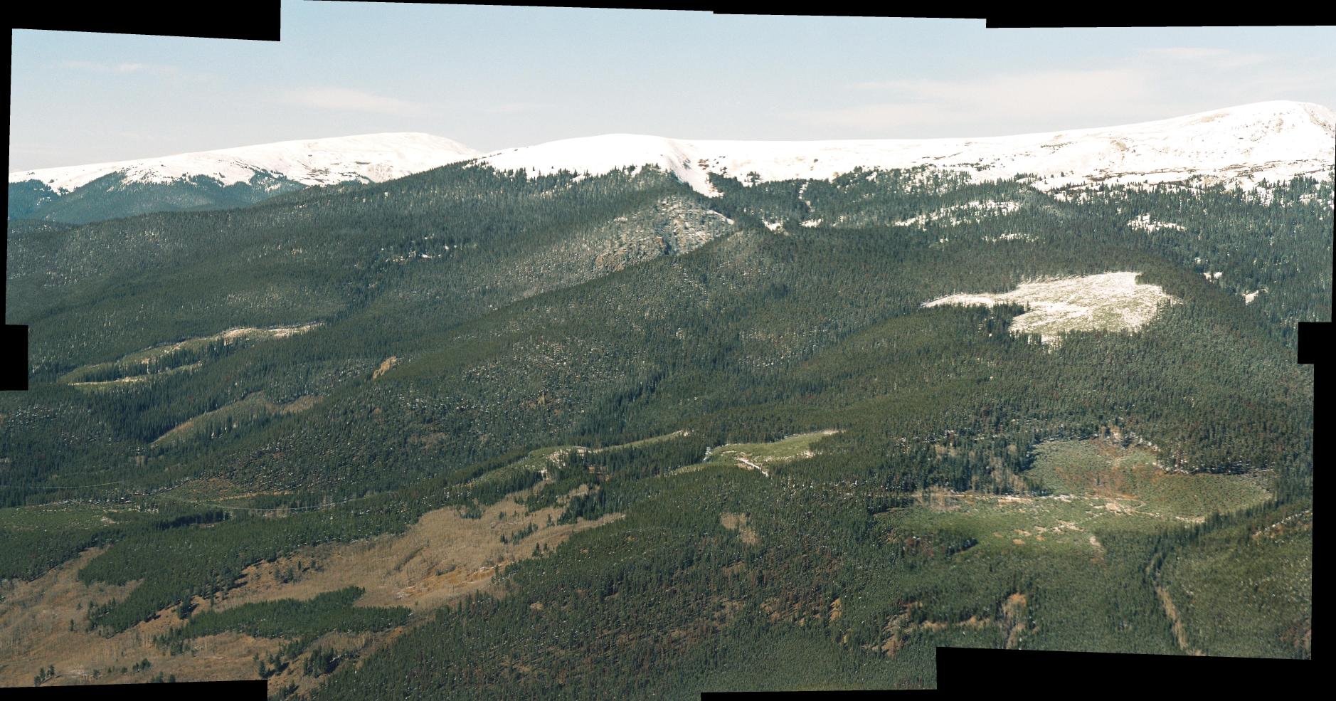 View from Independence Mountain