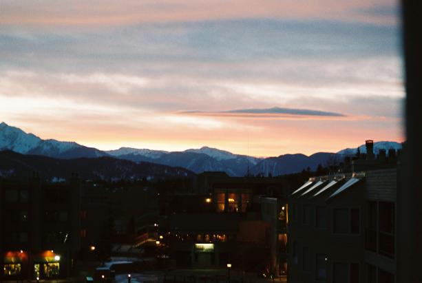 Sunset over Keystone Lake