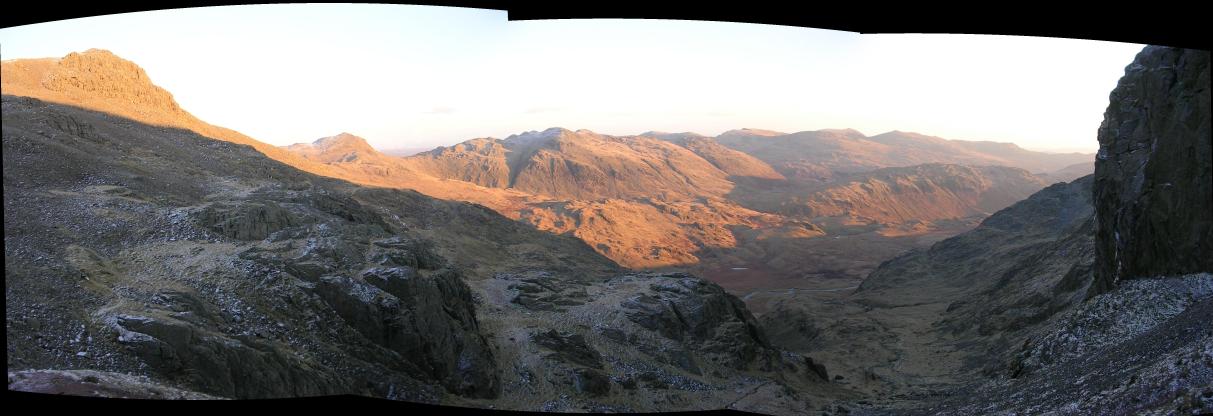 On the way down again