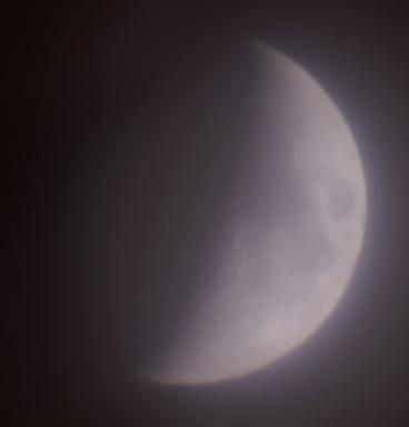 The moon, taken with 1m lens