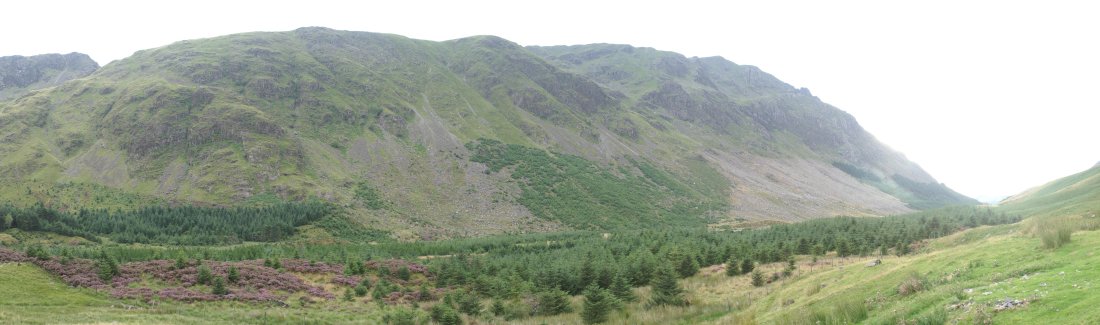View of Looking Stead from Black Sail Youth Hostel