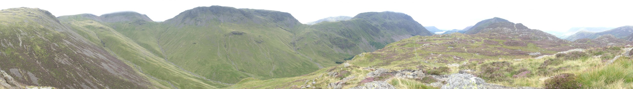Brandreth, Great Gable, and Kirk Fell from Haystacks