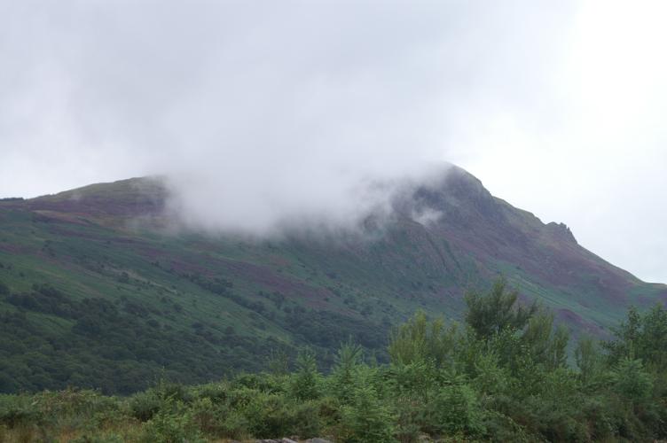 Crag Fell in cloud
