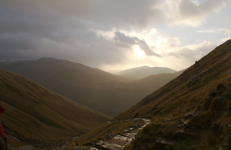 The donkey-path down Ben Nevis and Meall an t-Suidhe