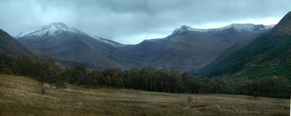 The west end of the Mamores, from near the youth hostel