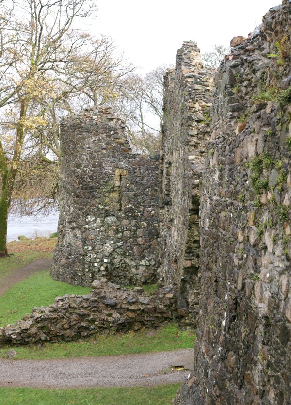 The back of Inverlochy Castle