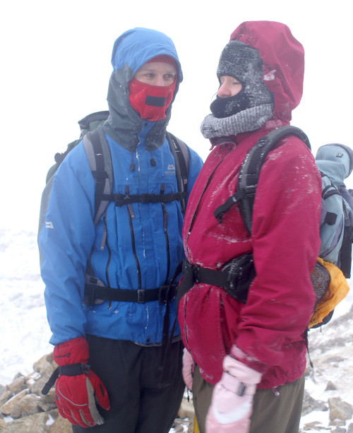 A tired-looking pair