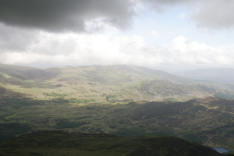 Looking South from the top