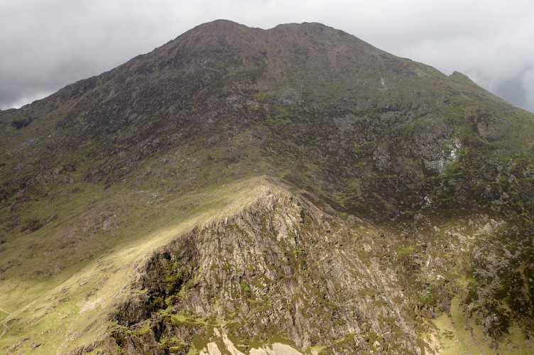 Part of the horseshoe from the Watkin path