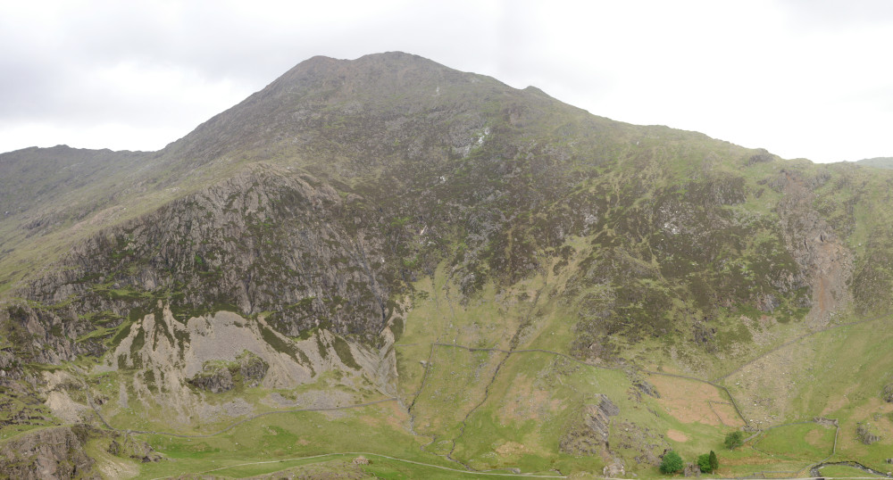 Part of the horseshoe from the Watkin path