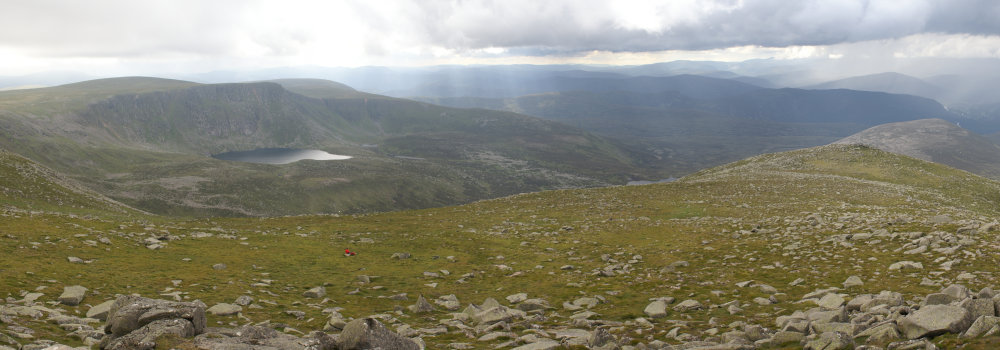 West from Lochnagar West from Lochnagar