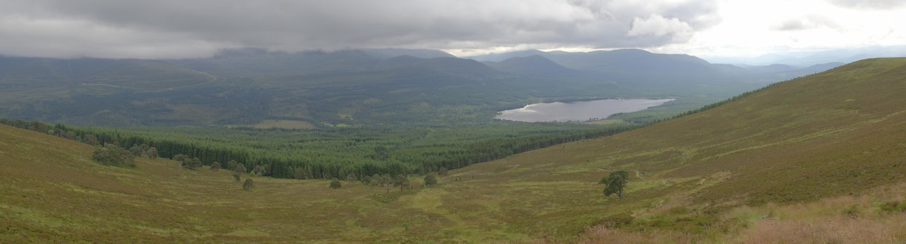 View South to the Cairngorms