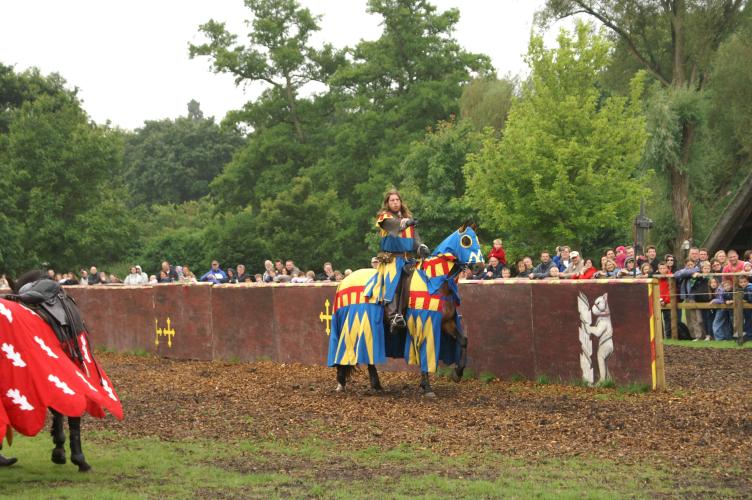 Jousting knight