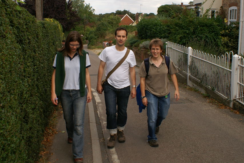 Solveig, Chris, and Ali