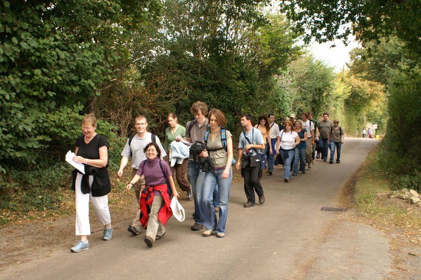 Marching onwards, maps in hand