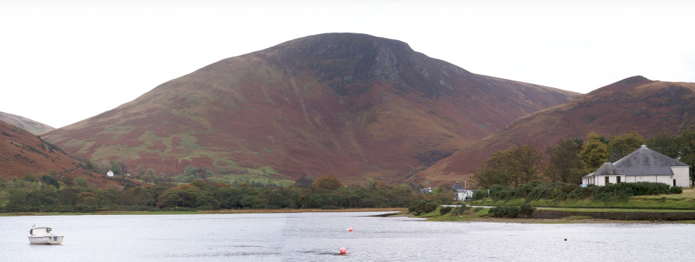 Looking inland, from the castle
