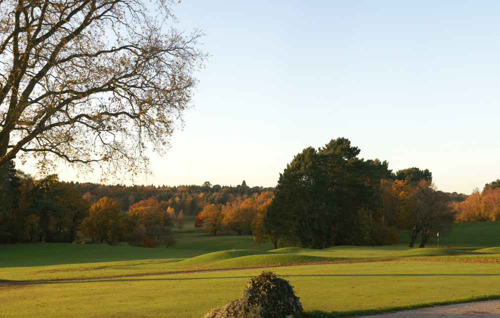 Looking North-West from the golf club house