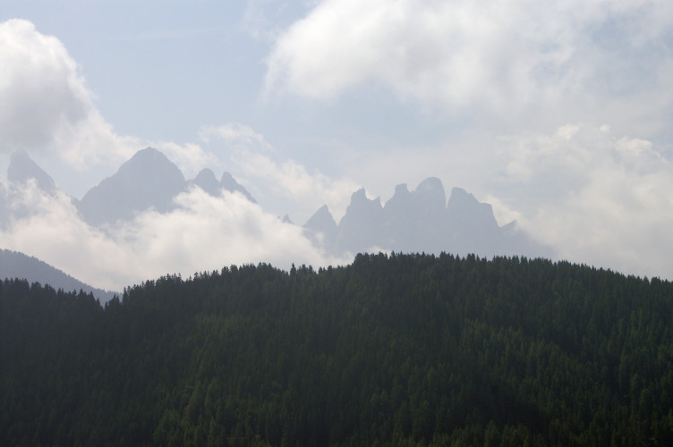 Mountains in the distance