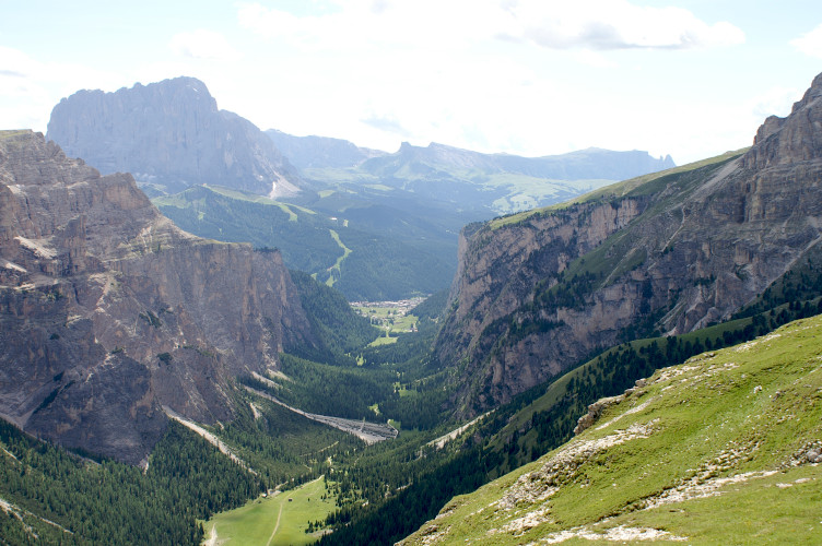Vallunga Langental Val - the gorge