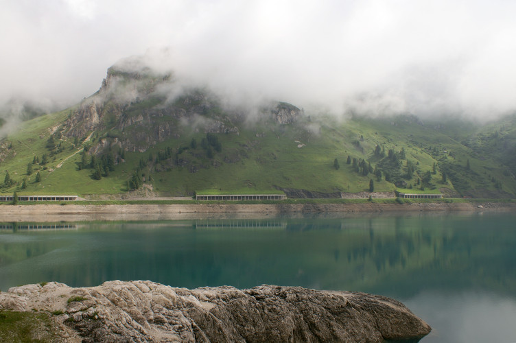 Low cloud across the lake