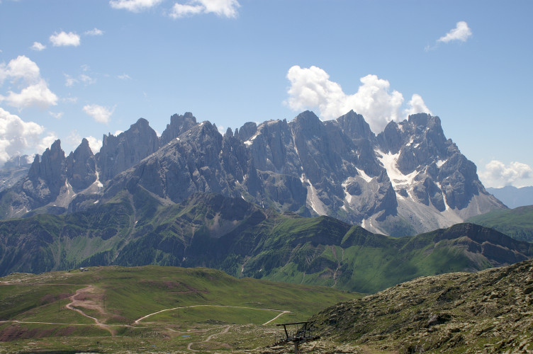 Focobon from the top of Col Margherita