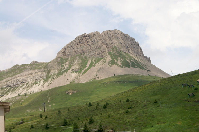 Castellaz from Passo Rolle