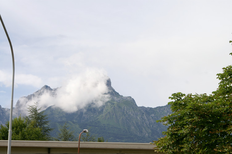Mountains above Santa Giustina Mountains above Santa Giustina