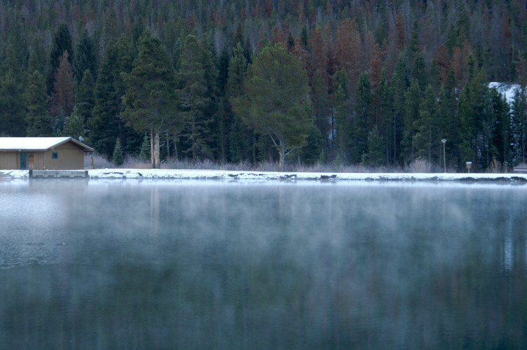 Mist on the lake