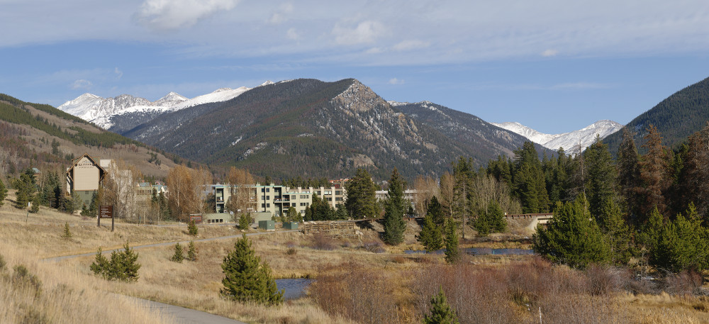 Porcupine Peak from Keystone village