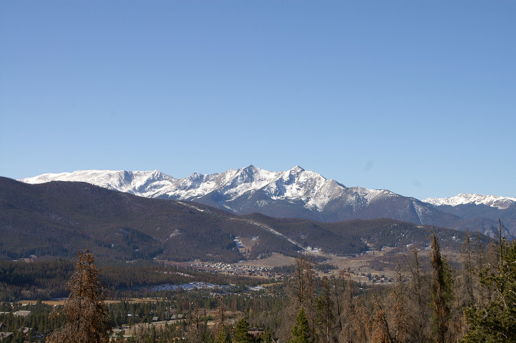 The Tenmile mountain range